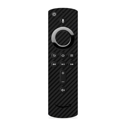 Black Carbon Skin For Fire TV Stick Remote
