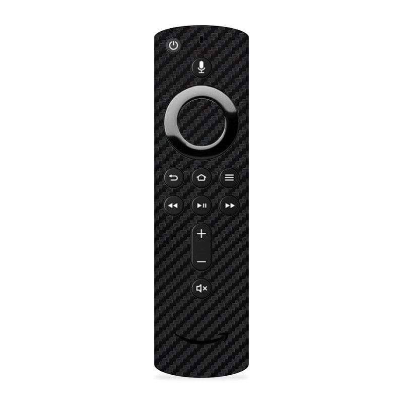 Black Carbon Skin For Fire TV Stick Remote
