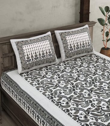 Everlasting Bliss 240TC Cotton Bedsheet Set