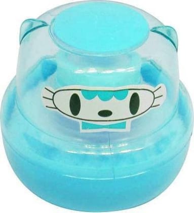 Elecsera Baby Products Unbreakable Hygiene Cylindrical Powder Container (Blue)