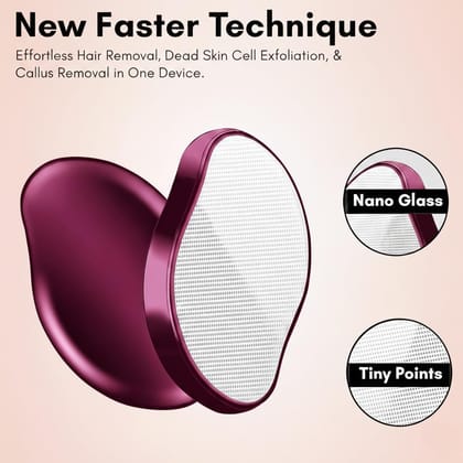 Crystal Hair Remover – Reusable Painless Hair Removal Tool for Men & Women