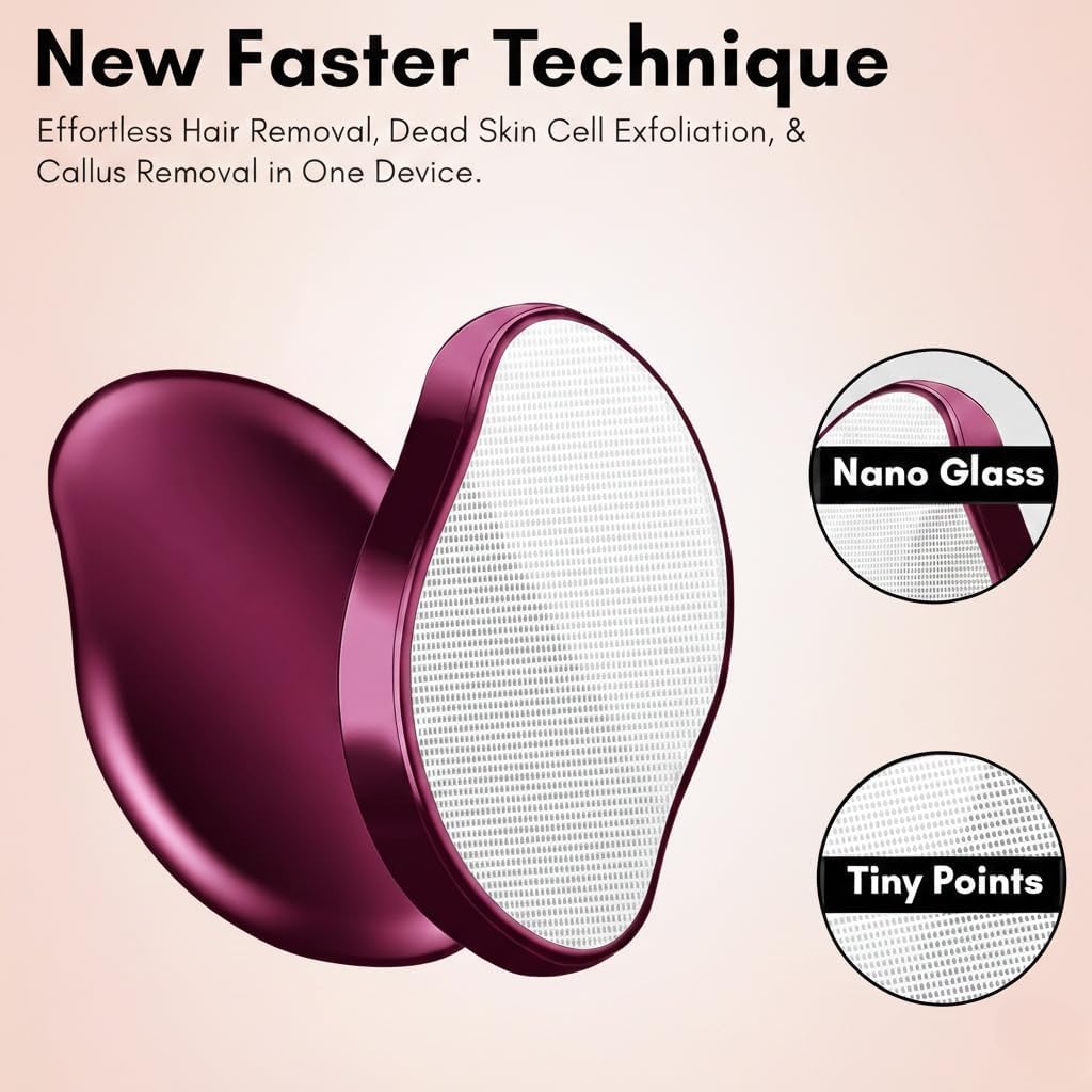 Crystal Hair Remover – Reusable Painless Hair Removal Tool for Men & Women
