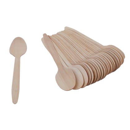 Nawani Disposable Wooden Spoons, Wooden Spoons for Functions, Birthday, Parties and Travel | 14cm / 5.5 inch Length | Pack of 45 Spoons | Nawani Disposable Wooden Spoons, Wooden Spoons for Functions, Birthday, Parties and Travel | 14cm / 5.5 inch Length | Pack of 45 Spoons |