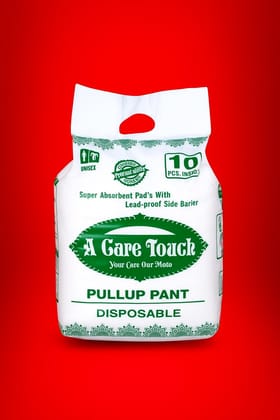 A Care Touch Unisex Adult Diaper Pullups Pant Extra Large-Double Excel (Xl-Xxl) Size On Amazon,Count 10, Odour Lock, Anti-Bacterial, Leak Proof, Pack Of 1