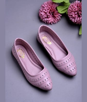 Shoetopia Mauve Women's Casual Ballerinas
