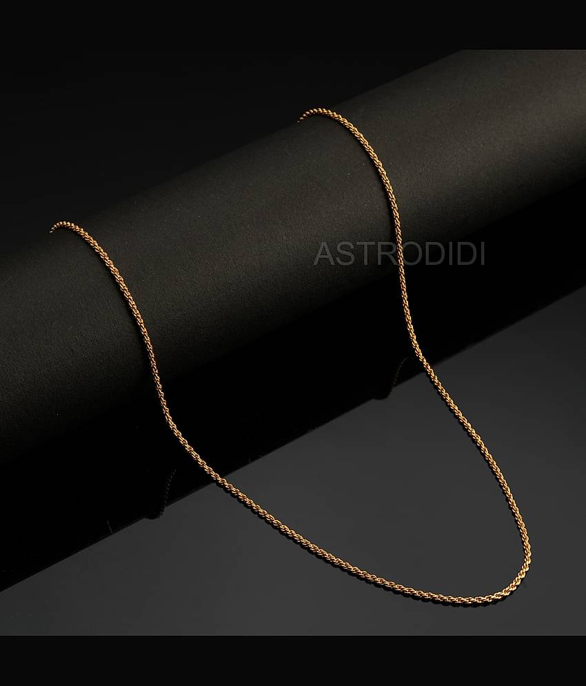 Astrodidi Gold Plated Chain ( Set of 1 )