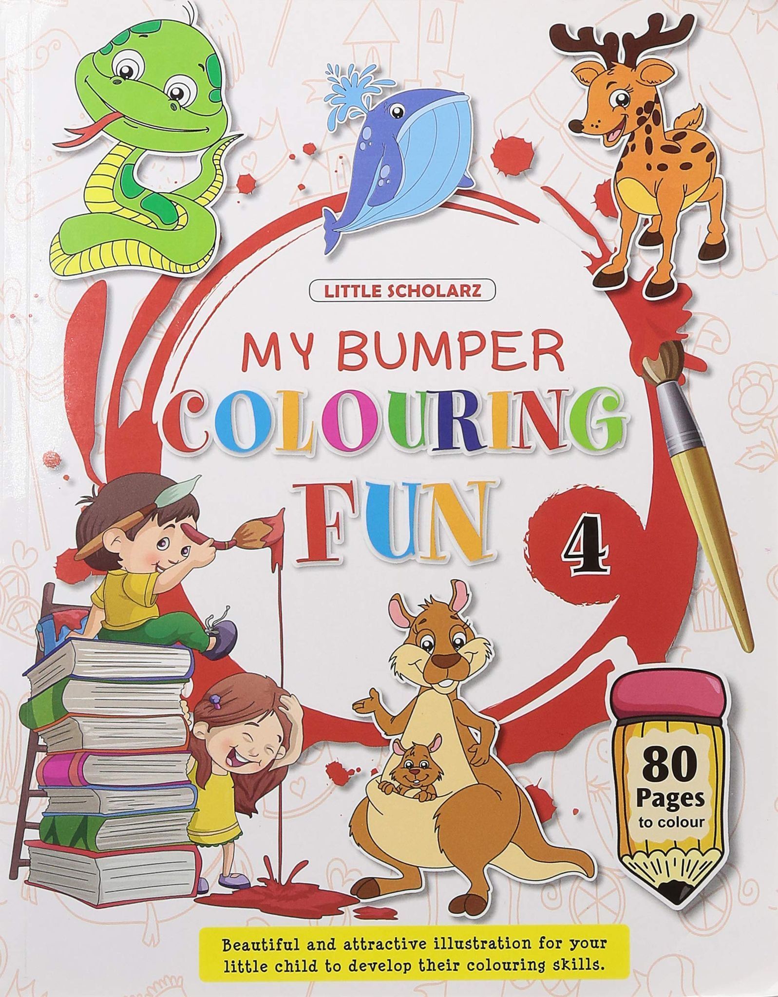 My Bumper Colouring Fun - 4 [Paperback] [Nov 30, 2022] LS Editorial Team