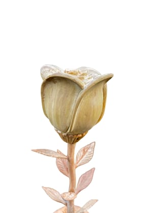 Handcrafted Sandalwood Rose with Hidden Deities