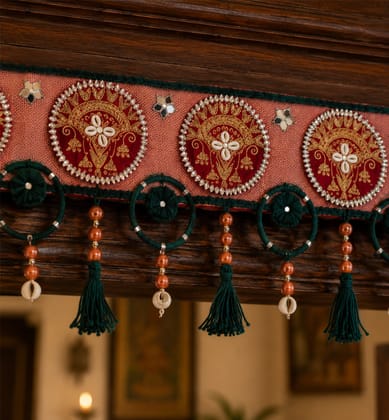 Handcrafted Jute Decorative Toran 