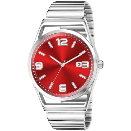 Red Dial Date Function Analog Watch for Men LR156 Red Dial Date Function Analog Watch for Men LR156