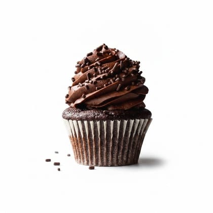 Decadent Chocolate Cupcake - 1 kg - One chocolate cupcake