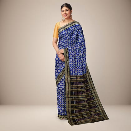 Rudrakhya Border Khandua Silk Saree Rudrakhya Border Khandua Silk Saree