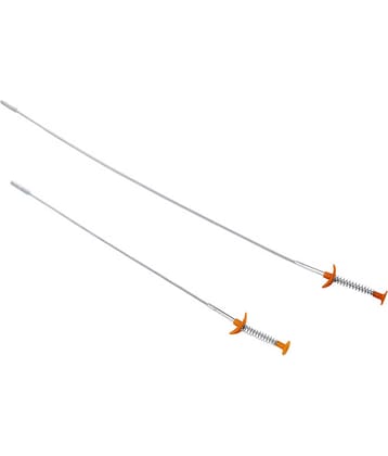 COCOSHOPE Bathroom & Toilet Cleaning Sewer Drain Cleaning Tool Bendable Sink Overflow Drain Brush for Bathroom Kitchen