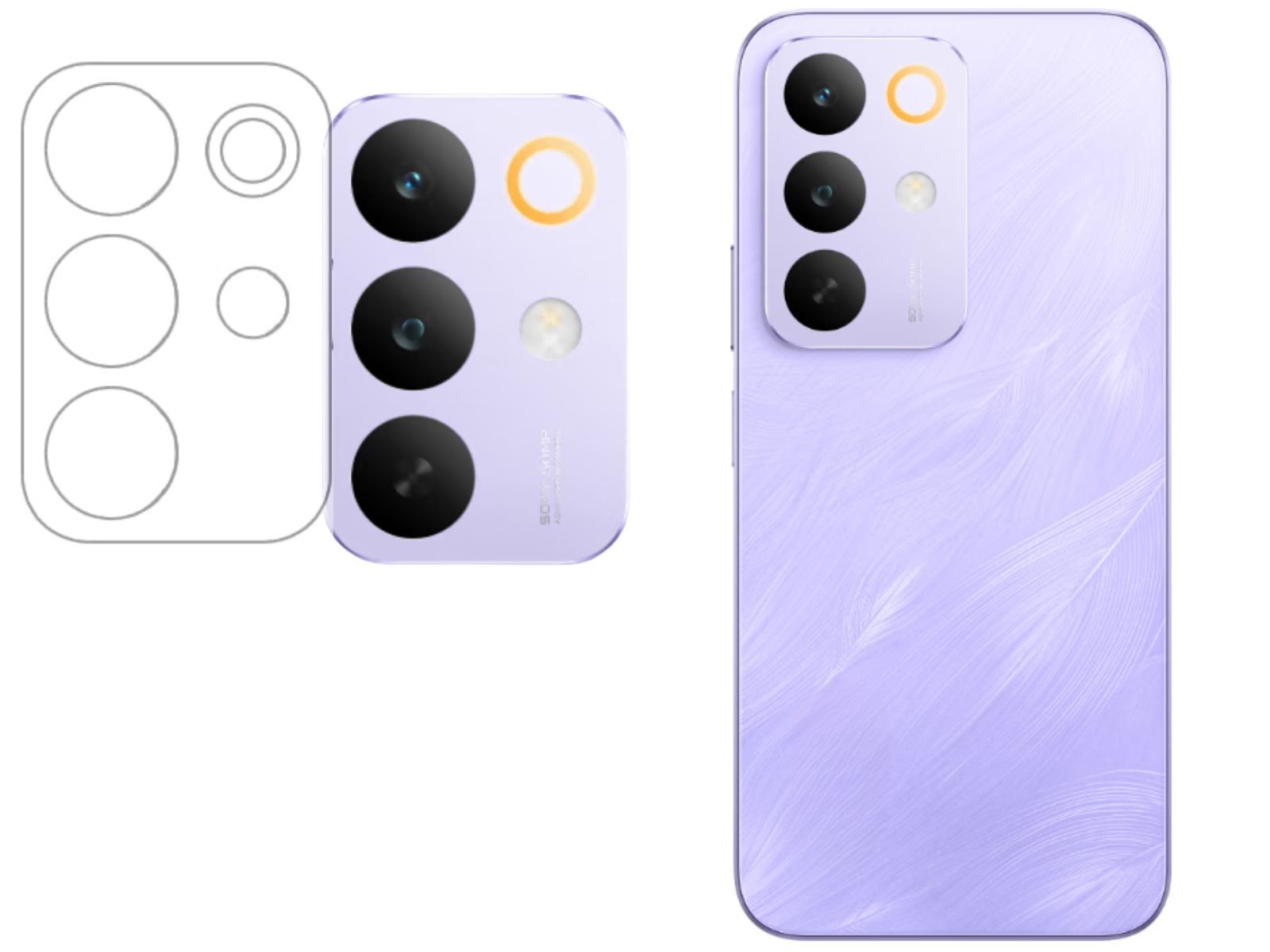 ISAAK Back Camera Lens Protector compatible for Realme C85 5G|Realme C85 Pro (Pack of 1)