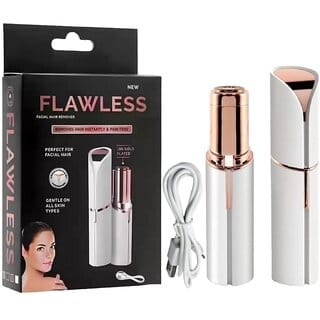 Portable eyebrow trimmer for women, epilator for women, facial hair remover for women eleectric trimmer with light