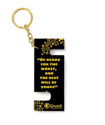 Pushpa - Keychain Stand For Smartphones With Life Quotes # 5 Pushpa - Keychain Stand For Smartphones With Life Quotes # 5