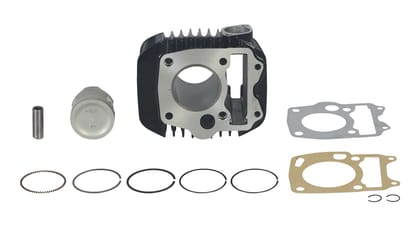 Hero Genuine Engine Cylinder Block Kit with Piston – Reliable Power & Durability for Glamour - 21K200S