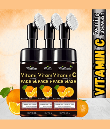 Phillauri - Lightening Face Wash For All Skin Type ( Pack of 3 )