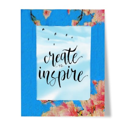 Decoupage Art on Photo Frame DIY Kit by Penkraft