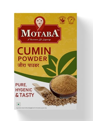 MOTABA Masala Fresh And Natural Jeera Powder & Cumin Powder For Flavourful Cooking, 100 gm Each  - MOTABA Masala Fresh And Natural Jeera Powder & Cumin Powder For Flavourful Cooking, 100 gm Each 