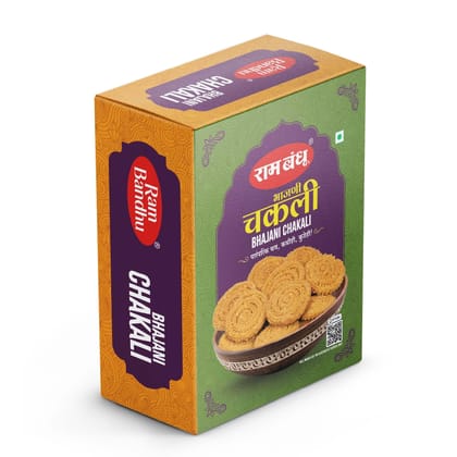Ram Bandhu Traditional Chakali 500gm (Pack of 1) | Authentic Maharashtrian Spiral Snack | Crunchy & Savory | Perfect for Festive Celebrations & Tea-Time | Freshly Packed | Ready to Eat Ram Bandhu Traditional Chakali 500gm (Pack of 1) | Authentic Maharashtrian Spiral Snack | Crunchy & Savory | Perfect for Festive Celebrations & Tea-Time | Freshly Packed | Ready to Eat