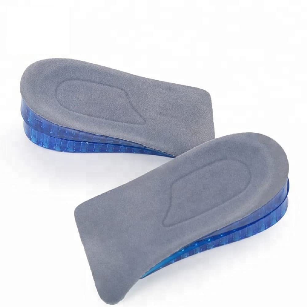 Ezyfit Height Increase Insoles, 3-Layer Height Increasing Shoe Insoles, Shoe Lifts for Men Women Height Booster Insoles(Half Pad) - One Size Fits All