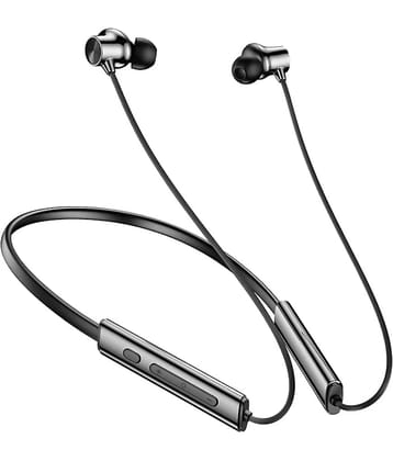UBON CL60 Bluetooth Bluetooth Neckband On Ear 40 Hours Playback Active Noise cancellation IPX4(Splash & Sweat Proof) Yellow