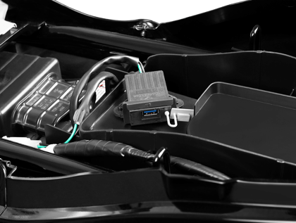 Hero Genuine USB Charger for Splendor | Weatherproof Design | Reliable Charging | OEM Fit | Durable Construction | Easy Installation - 31300AAT001S