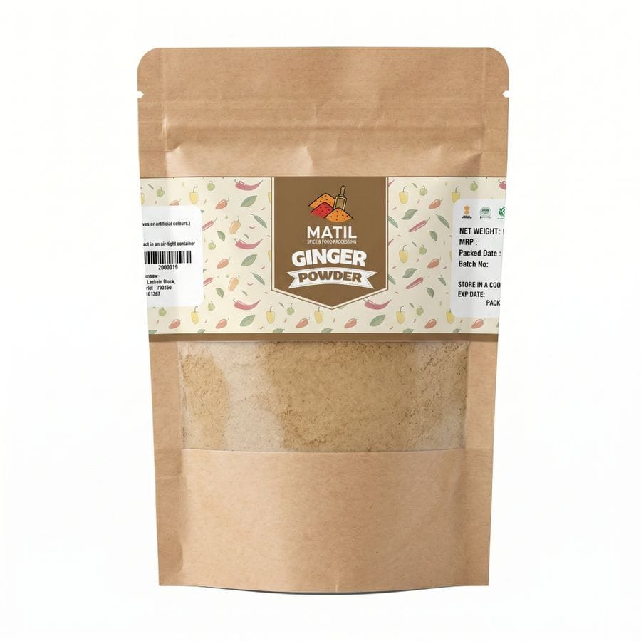 MATIL GINGER POWDER - 50 gm - One stand-up pouch