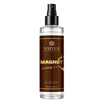 MAGNET | Sandalwood | White Musk | Cedarwood | Premium Eau De Toilette | Bold | Magnetic | Timeless