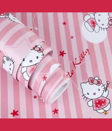 LAAYO Wallpaper & Wall Sticker - Abstract Wallpaper ( 45 x 1000 ) cm ( Pack of 1 )