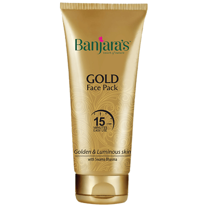 Banjara's Gold Face Pack, 50 G Tube