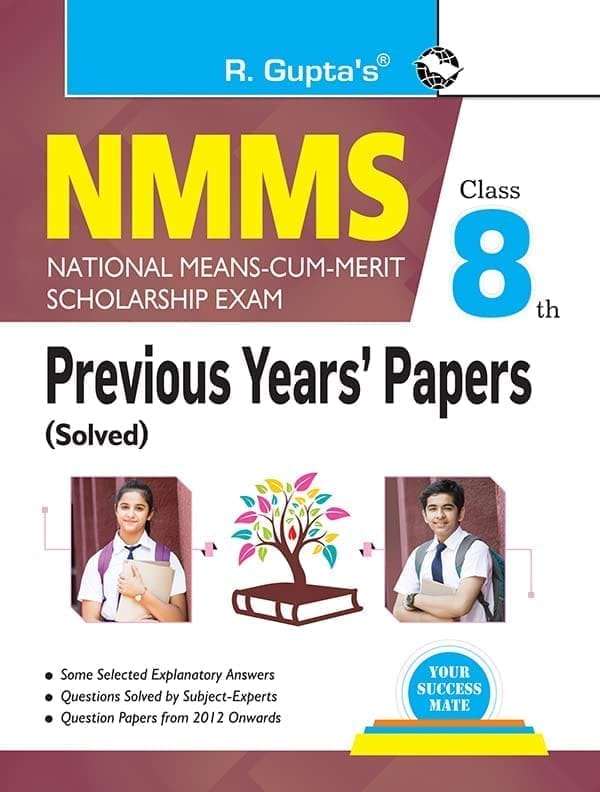 NMMS : Previous Years' Papers (Solved)'Class 8th [Paperback] [Aug 02, 2025] RPH Editorial Board