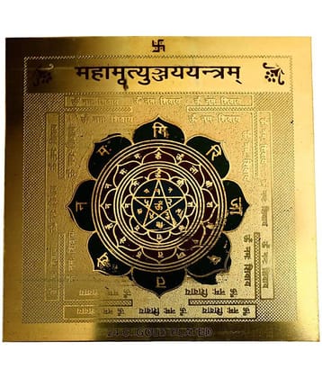 RUDRA DIVINE - Brass Yantra (Pack of 1)
