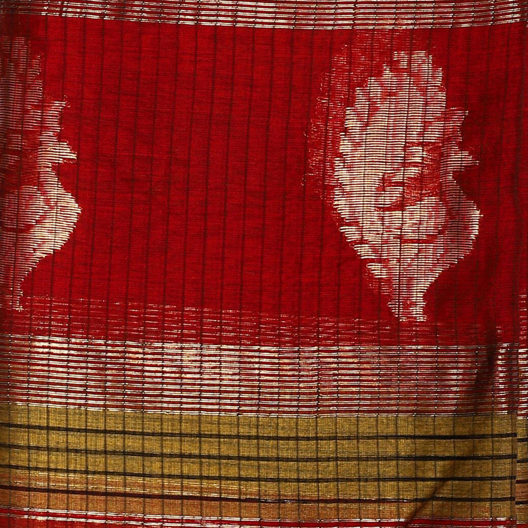 HANDLOOM MAHESHWARI SUIT 2 PCS (SKU - 3S0103050422 Suit 165)