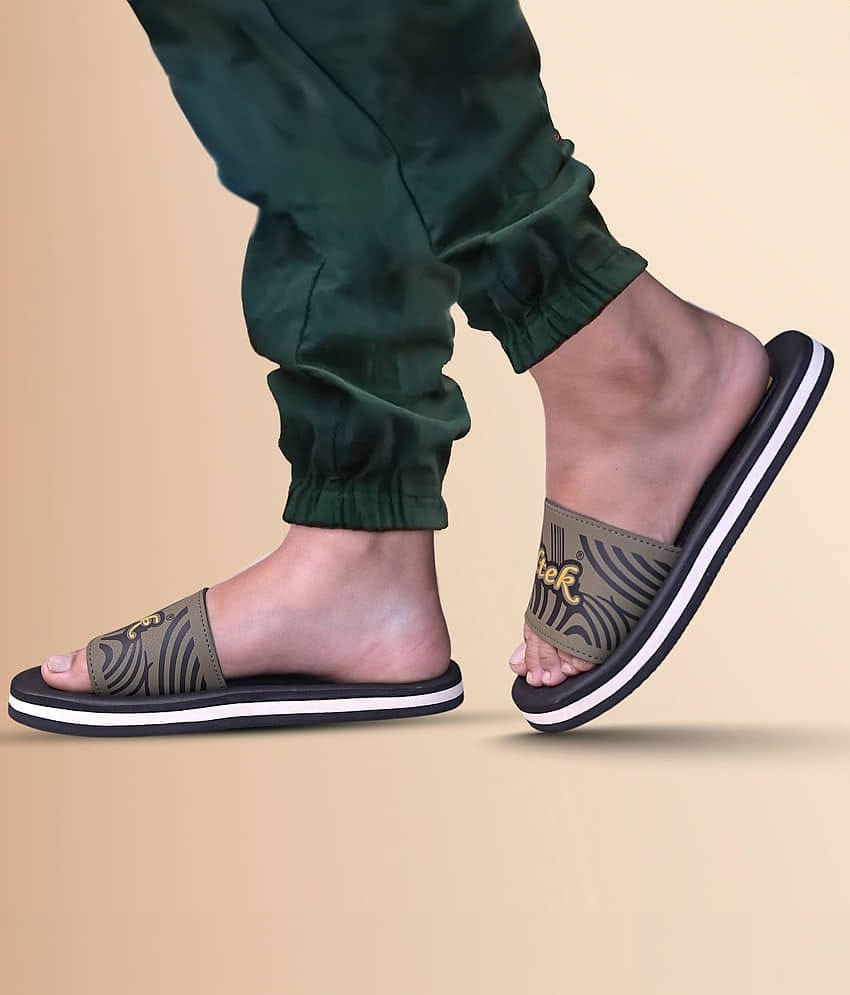 Altek Navy Men's Slide Flip Flop