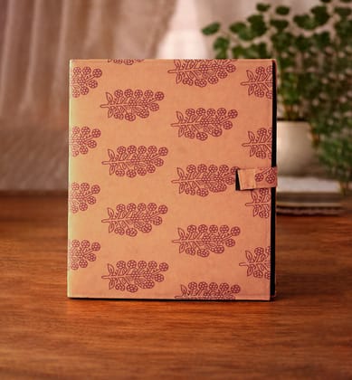 Handcrafted fabric file folder - Hand Block printed Handcrafted fabric file folder - Hand Block printed