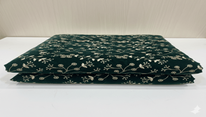 SOOD ARTISANS Luxury Velvet Heavy Embroidery Dupatta