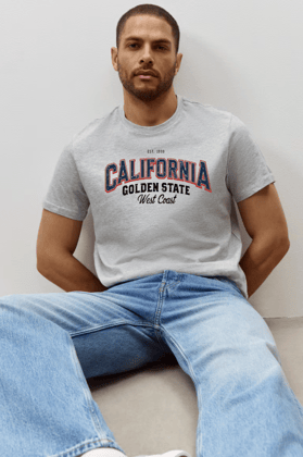 California Grey Classic T-shirt