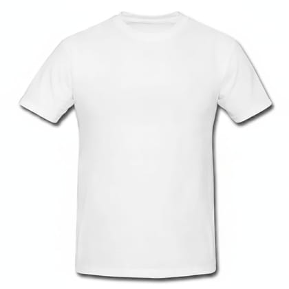 Classic Crew Neck White T-Shirt