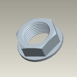 NUT, FLANGE, 14 MM