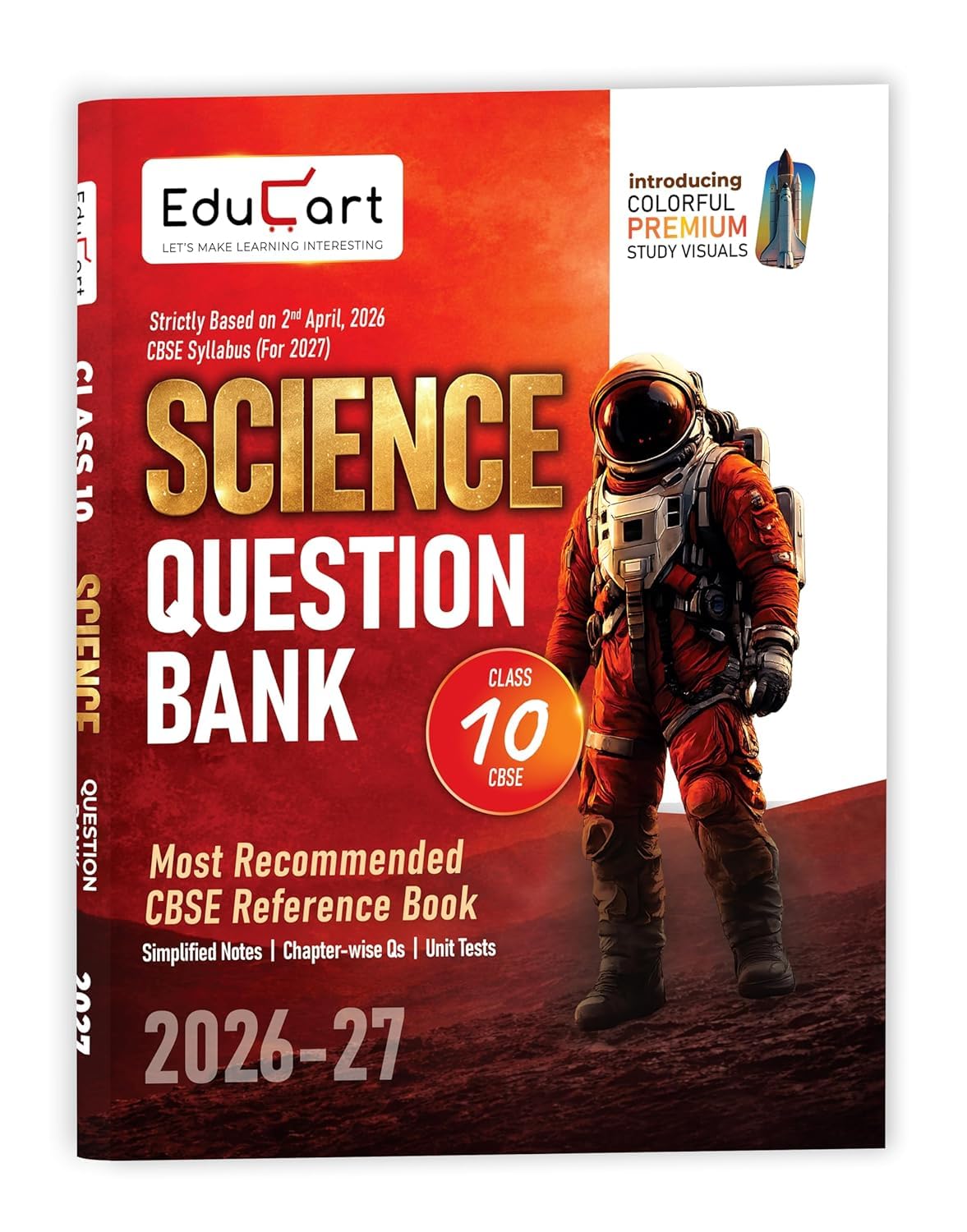 EDUCART CBSE QUESTION BANK SCIENCE CLASS 10 FOR 2027 EXAMS WITH LATEST SYLABUS COVERED || NCERT ||