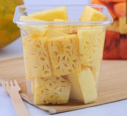 Pineapple Chunks - Ananas Tukde - (400-500gm)