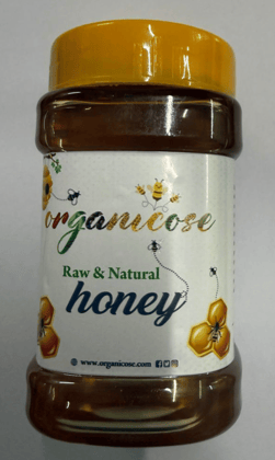 Organicose Raw & Natural Honey, 250gm