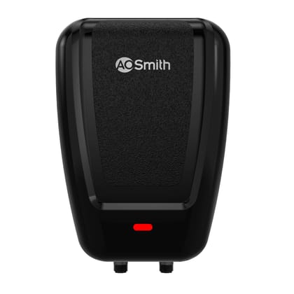 AO Smith EWS Plus Black Instant Water Heater 3 Litre with 3kW Incoloy Heating Element | 2X Corrosion Resistant Blue Diamond Glass Tank | Instant Geyser for Kitchen & Bathroom | 5-Year Tank Warranty AO Smith EWS Plus Black Instant Water Heater 3 Litre wit