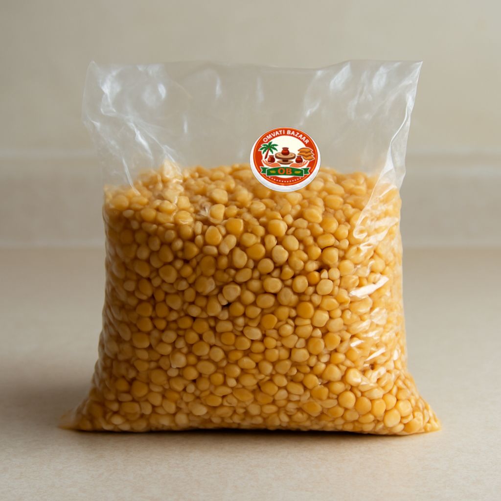 Omvati Bazaar's toor dal (split pigeon peas)