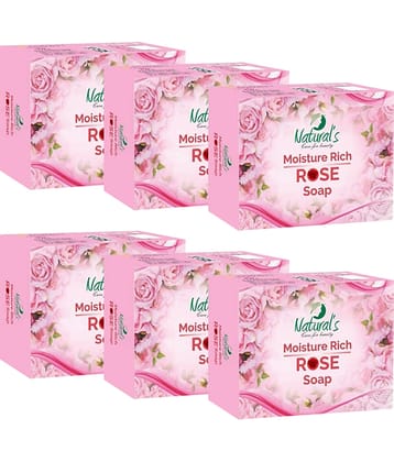 Natural's care for beauty Freshness Soap for All Skin Type ( Pack of 6 )
