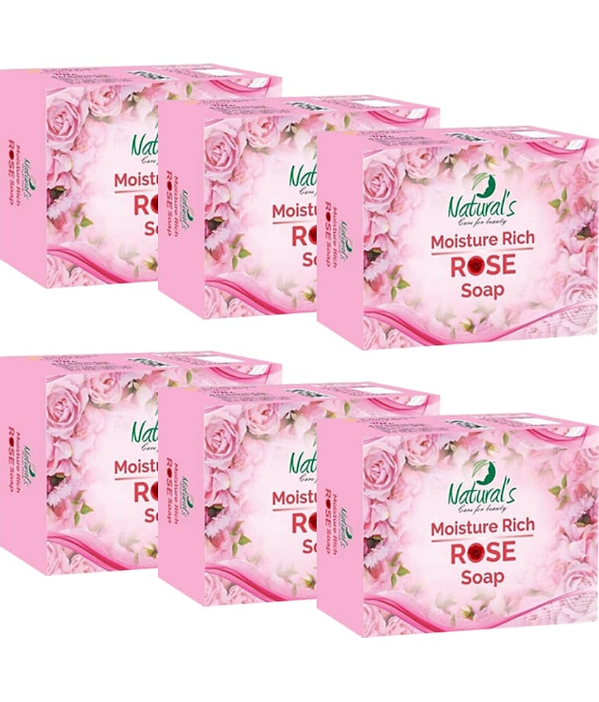 Natural's care for beauty Freshness Soap for All Skin Type ( Pack of 6 )