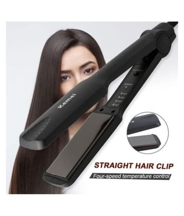 Kemei 329 Professional Hair Straightener, 4-speed Temperature Control, 1-inch Tourmaline Ceramic Flat Iron for Hair Styling, Anti-Scald, 110-240V Worldwide Dual Voltage Kemei 329 Professional Hair Straightener, 4-speed Temperature Control, 1-inch Tourmaline Ceramic Flat Iron for Hair Styling, Anti-Scald, 110-240V Worldwide Dual Voltage