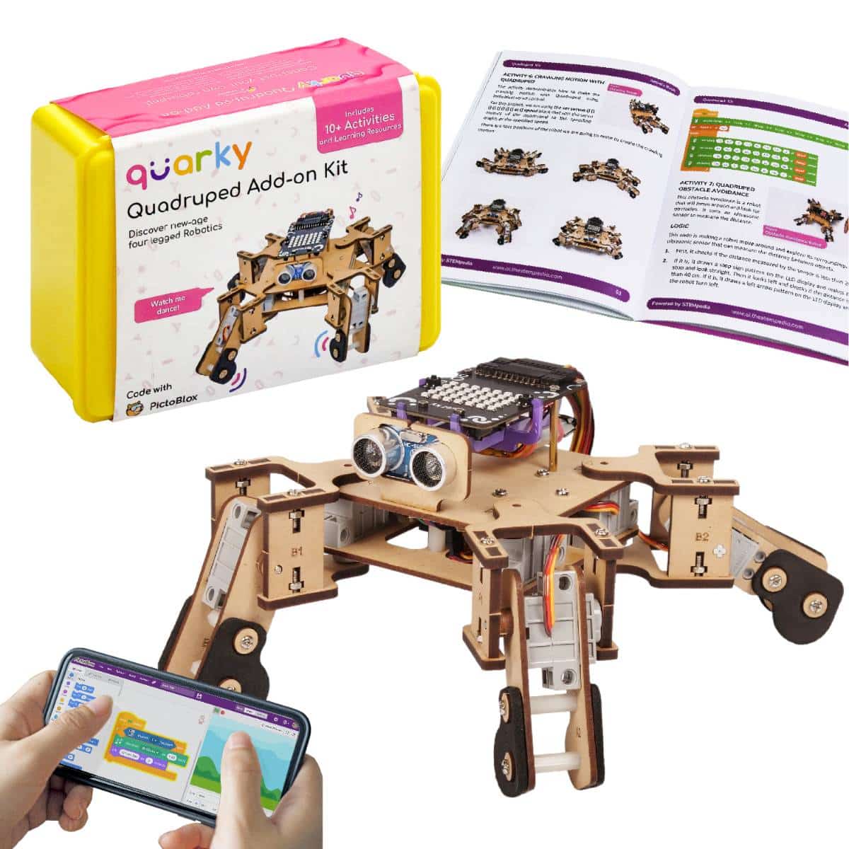 Quarky Quarduped Addon Kit